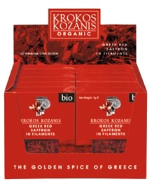 Nić szafranu 12 BIO. 12 sztuk po 1 gr